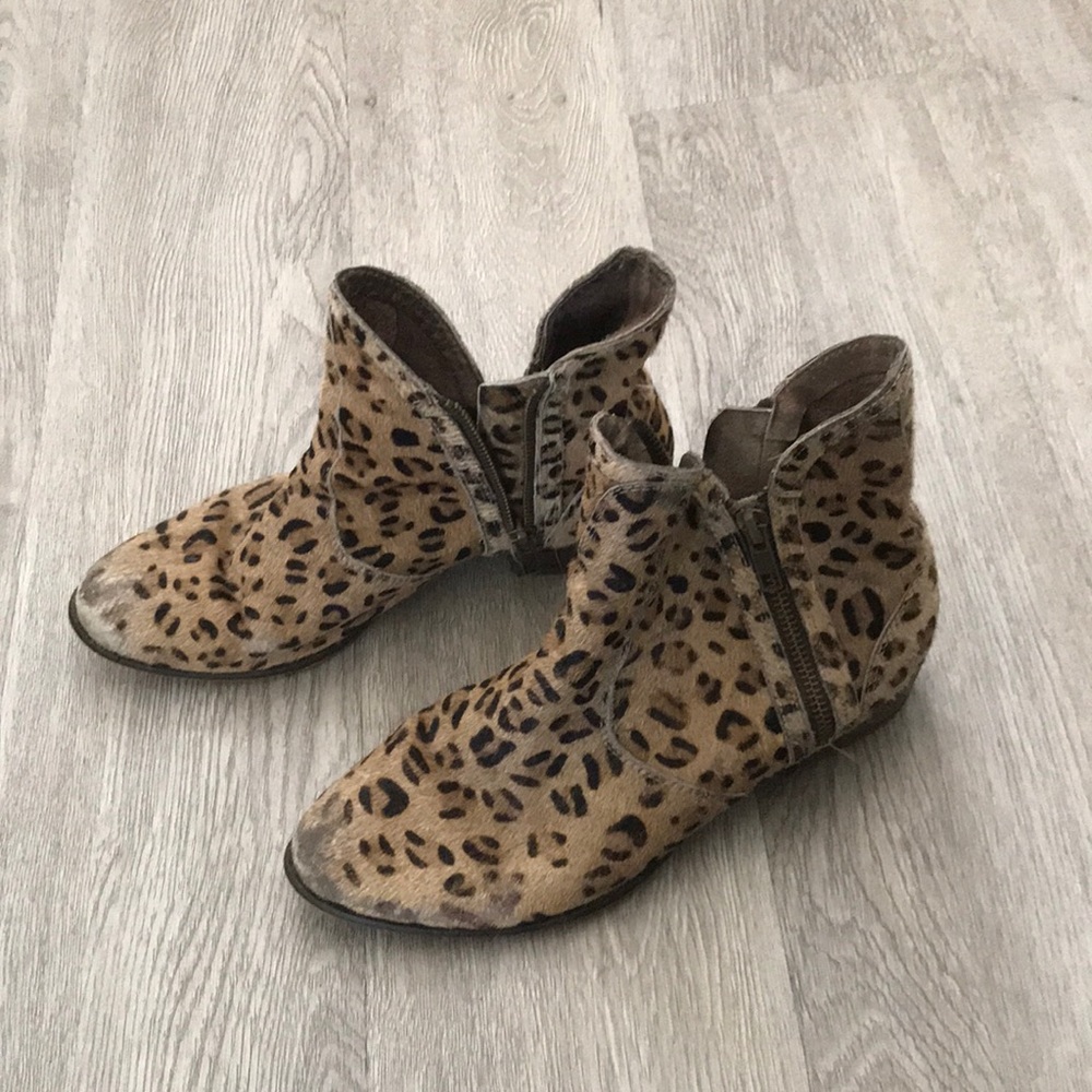 Cheetah Booties